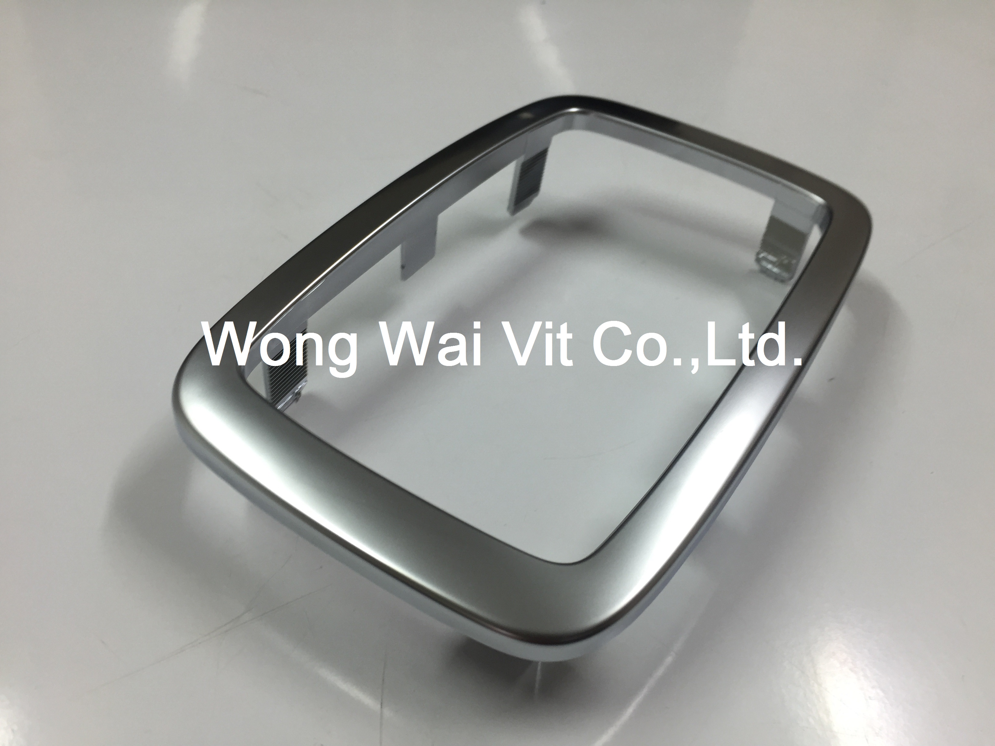 Satin chrome gear cover